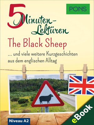 cover image of PONS 5-Minuten-Lektüren Englisch A2--The Black Sheep